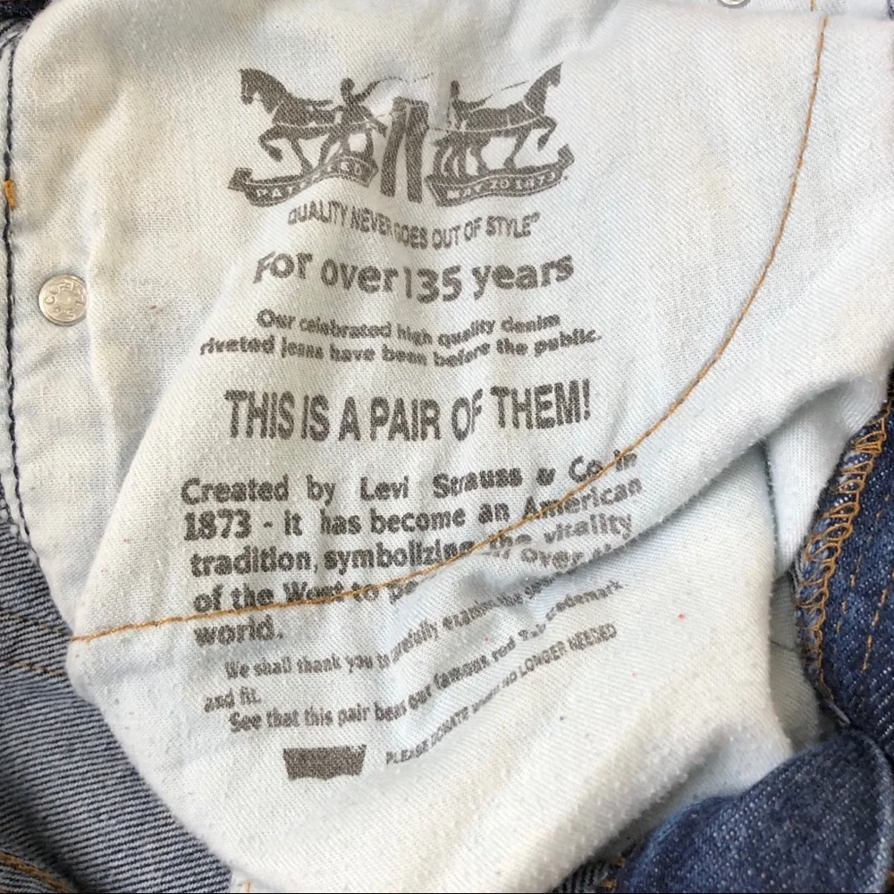 Levi’s 505 men’s straight leg‎ jeans